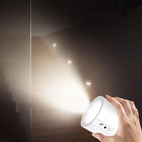 إضاءتين جدارية LED ، قابلة للدوران مع جهاز تحكم عن...