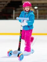 سكوتر للأطفال ثلاث عجلات مضيئة