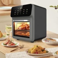 مقلاة هوائية من DENX بقوة 1350 واط، وسعة 12 لتر