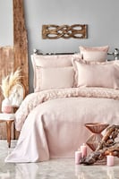 طقم مفارش مزدوج Monomia وردي