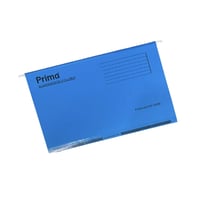 ملف علاقي ورقي أزرق بريما