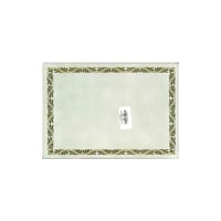 ورق شهادات شكر بصمة ذهبي وفضي