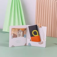 مجموعة (12) بوك للعيديات فاخر لون أبيض بنمط ملون و...