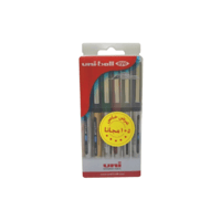 طقم 5+1 مجاناً أقلام سائل يوني بول 0.5 ملم