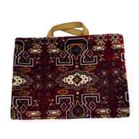 شنطة سجادة مخمل جامبو فاخر | أحمر 3