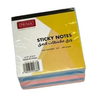 ورق ملاحظات لاصق 3*3 ملون بريما 480 ورقة
