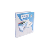 ملف عرض حلقتين بمقاس 1" مقاس A4 ابيض