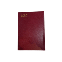 اجندة تقويم 2026 B5 عنابي