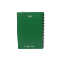 دفتر A5سلك سادة روكو 80 ورقة