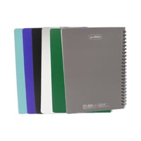 6-دفتر A5سلك سادة روكو 80 ورقة