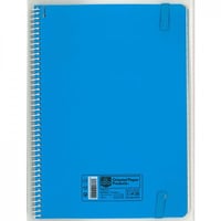 دفتر غلاف بلاستك 60 ورقة عربي