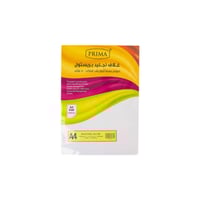 ورق مقوى 180 جم مقاس A4 أصفر 50 ورقة