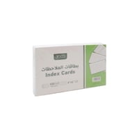كرت بحث مسطر 6×4" أبيض 100 كرت