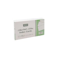 كرت بحث مسطر 3×5" أبيض 100 كرت