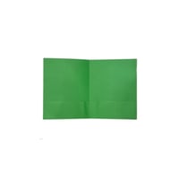 ملف ورقي 2 جيب أخضر