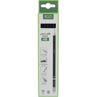 12-قلم رصاص روكو أسود