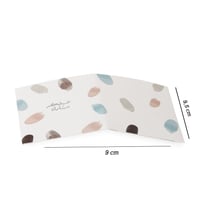 مجموعة (12) بوك للعيديات فاخر لون أبيض بنمط ملون و...