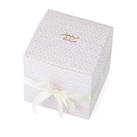 علبة التوزيعات الفاخرة بختم " عيدكم مبارك" لون خزا...