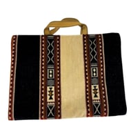 شنطة سجادة مخمل جامبو فاخر | بيج 2