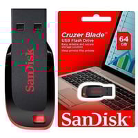 فلاش يو اس بي SanDisk 64 قيقا بايت USP FLASH DRIVE