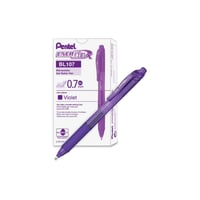 قلم جل بنفسجي رأس معدني 0.7 مل BL107-V