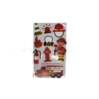 استكرات بارزة رجل الإطفاء