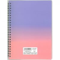 دفتر غلاف باستل 60 ورقة عربي