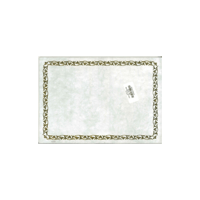 ورق شهادات شكر بصمة ذهبي وفضي