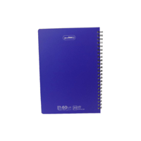 دفترA5 سلك سادة روكو 60 ورقة