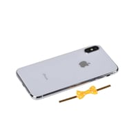 مجموعة (25) عود ربط بشريطة فيونكة - أصفر