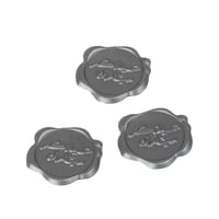 مجموعة (12) ختم شمع فاخر بعبارة"عيدكم مبارك" دائري...