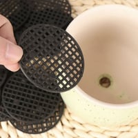 10قطع 7.5cm بلاستيك شبك تصريف