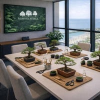 باقة ورشة البونساي الحضورية – تجربة احترافية (6 أش...