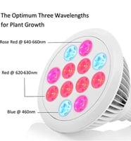اضاءة LED ازرق احمر ( افضل اضاءه للنباتات )50000سا...