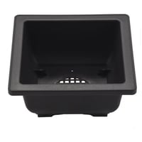 مركن بونساي بلاستيك مقاس 12cm مربع