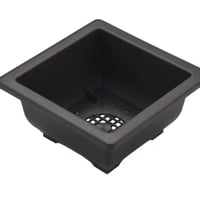 مركن بونساي بلاستيك مقاس 12cm مربع