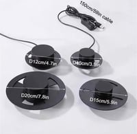 غطاء مع اضاءه خاصه للتيراريوم 12cm