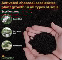 الفحم البستاني المنشط للنباتات من اوليفيت