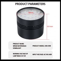 مصباح WRGB LED احترافي 50W لأحواض الأسماك – إضاءة...