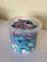 سطل الكيلو ونص الازرق