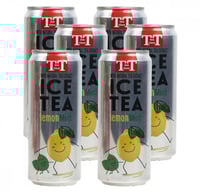 كرتون 6 حبات مشروب ايس تي بنكهة الليمون 330ML