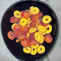 حلقات خوخ 100 جرام