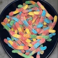 ديدان ملونة 100 جرام