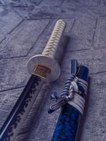 Battle Ready Katana - Blue Flames