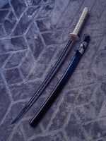 Battle Ready Katana - Blue Flames
