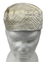 طاقيه ملكيه – فخامة مكية بتطريز مذهّبه