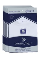 فانيلة رجالي نصف كم دروش نصف درزن 6 حبات