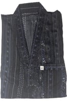 ثوب نوم اطفال سبعة أسود مشجر - اطفال