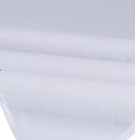 غترة بروجيه رجالي أبيض سادة صيفي