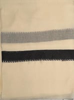 شال كشميري سكري بنقش اسود 58